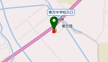 東方SS / 里岡石油店の地図画像