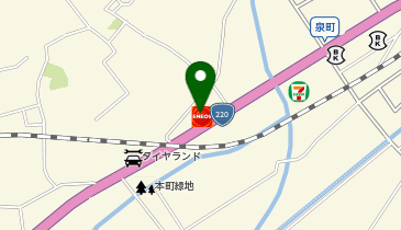 串間SS / (有)片平石油の地図画像