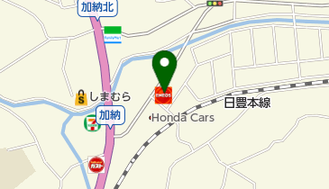 清武SS / 石山石油店の地図画像