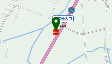 高城SS / 飯田石油店の地図画像