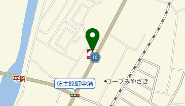 佐土原SS / 東九州石油(株)の地図画像