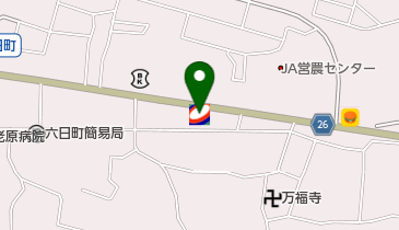 国富SS / (有)日高石油店の地図画像