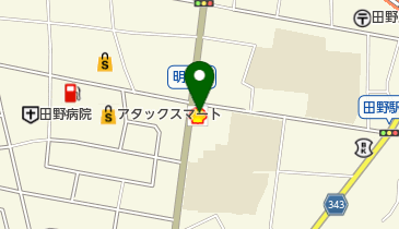 田野SS / (有)神崎石油店の地図画像