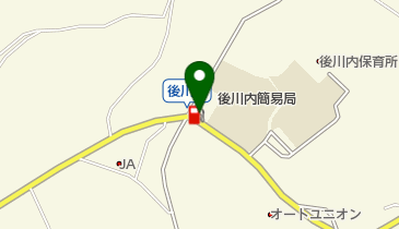 後川内SS / (有)黒木石油販売の地図画像