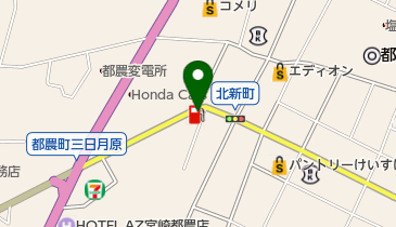 都農SS / 畑尾石油店の地図画像