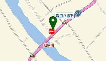 湯田SS / (有)桑波田商店の地図画像