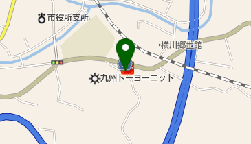 横川SS / (有)横川石油の地図画像