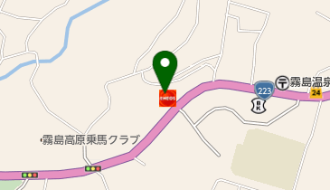 霧島温泉SS / 廣山石油店の地図画像