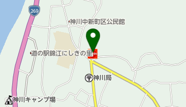 神川SS / 岩元石油の地図画像