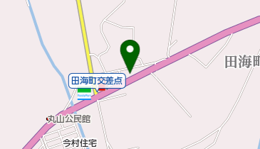 田海SS / 南日石油(株)の地図画像