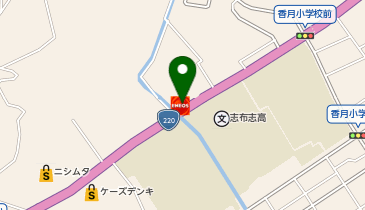 セルフ志布志SS / 岩崎産業(株)の地図画像