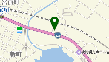 岩戸SS / (有)松崎石油の地図画像