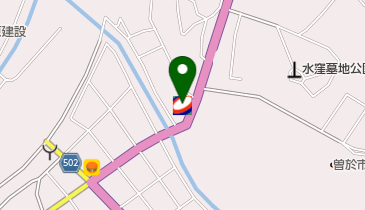 末吉中央SS / 有里石油店の地図画像