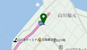 山川SS / 吉田石油(株)の地図画像