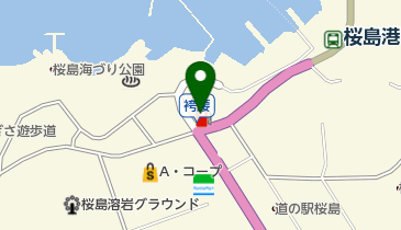 桜島SS / (株)JAエコパルの地図画像