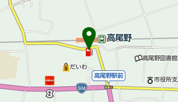 高尾野SS / JA鹿児島いずみの地図画像