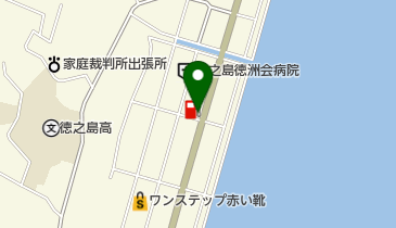 亀津SS / JAあまみの地図画像