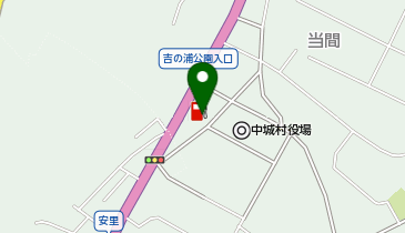 中城SS / (株)JAおきなわSSの地図画像