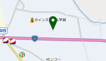 【宇佐美】 1号水口の地図画像