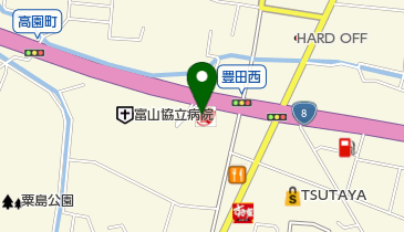 【宇佐美】 8号富山バイパス 豊田の地図画像