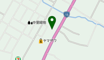 【宇佐美】 13号山形バイパスの地図画像