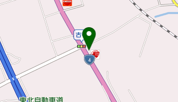 【宇佐美】 4号水沢インターの地図画像