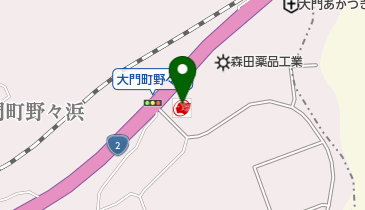 【宇佐美】 2号福山の地図画像