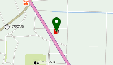 【宇佐美】 254号川越の地図画像