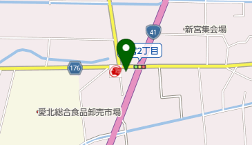 【宇佐美】 41号小牧北の地図画像