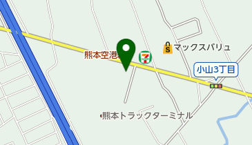 【宇佐美】 熊本トラックターミナルの地図画像