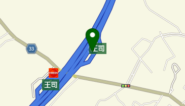 【宇佐美】 王司パーキングエリア下りの地図画像
