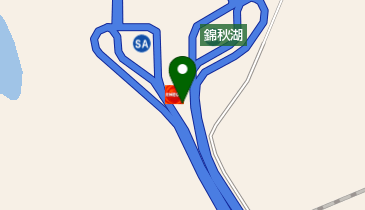 【宇佐美】 錦秋湖サービスエリア上下の地図画像