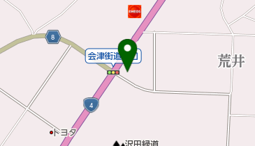 【宇佐美】 4号新本宮インターの地図画像