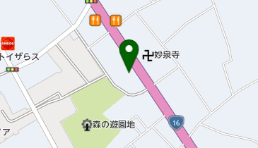 【宇佐美】 16号野田中央の地図画像