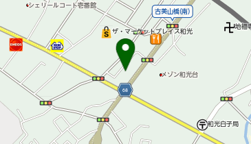 【宇佐美】 笹目通り和光の地図画像