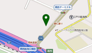 【宇佐美】 環七葛西インターの地図画像