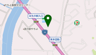 【宇佐美】 セルフ16号八千代米本の地図画像