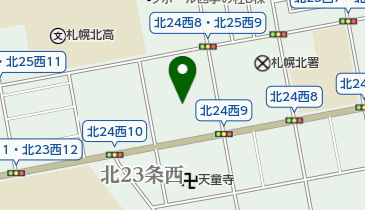 キャンドゥ 北24条西店の地図画像
