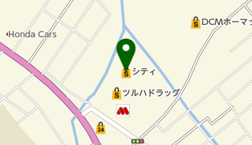 キャンドゥ シティもんべつ店の地図画像