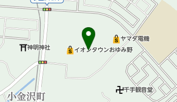 キャンドゥ イオンタウンおゆみ野店の地図画像