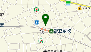 キャンドゥ ピーコックストア都立家政店の地図画像