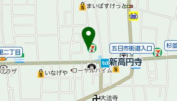 ル・プリュ 高円寺店の地図画像