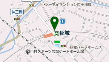 キャンドゥ 稲城店の地図画像