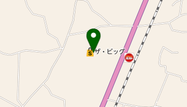 キャンドゥ 新白馬店の地図画像