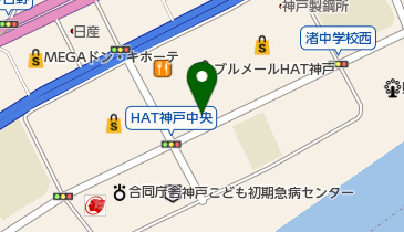 ル・プリュ ブルメールHAT神戸店の地図画像