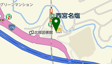 キャンドゥ 阪急オアシスなじお店の地図画像