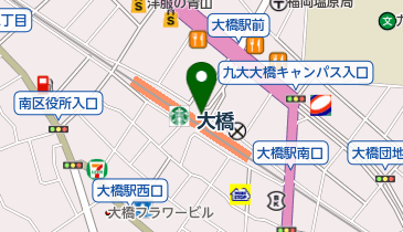 キャンドゥ 大橋西鉄名店街店の地図画像