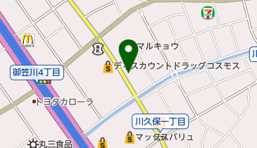 キャンドゥ 大野城川久保店の地図画像