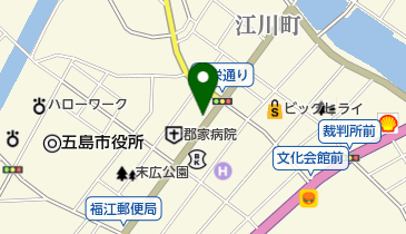 キャンドゥ 福江店の地図画像
