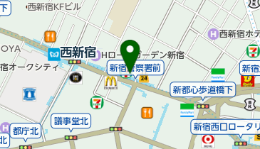 キャンドゥ  西新宿店の地図画像